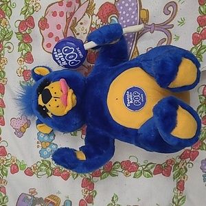 Vintage Tootsie Roll Pop Grape Plush Bear